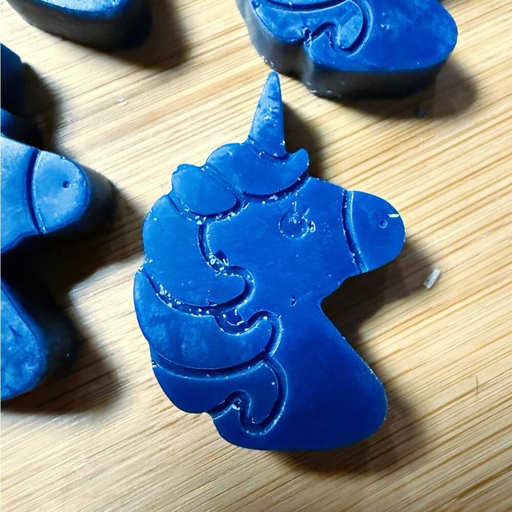 Handmade Wax Melts Blueberry Vanilla Slice Soy 2.4oz